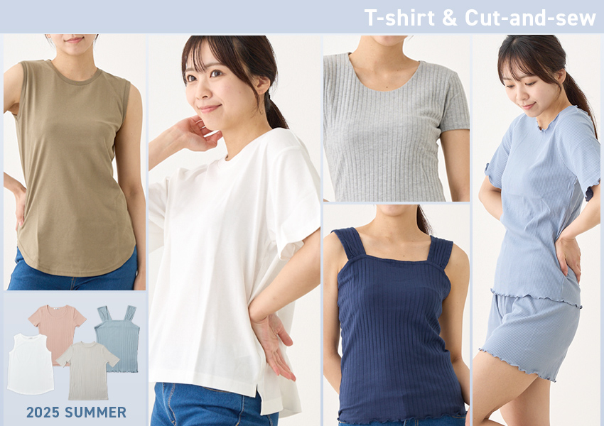 夏のおすすめレディースTシャツ・トップス